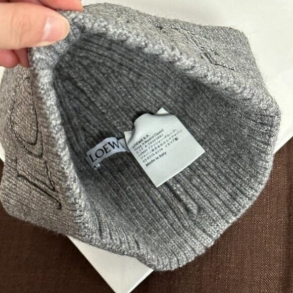 Loewe Grey Signature Headwear main image 4